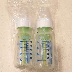 Dr. Brown's Natural Flow Anti-Colic Narrow Baby Bottles 4 oz/120 mL, 2 count